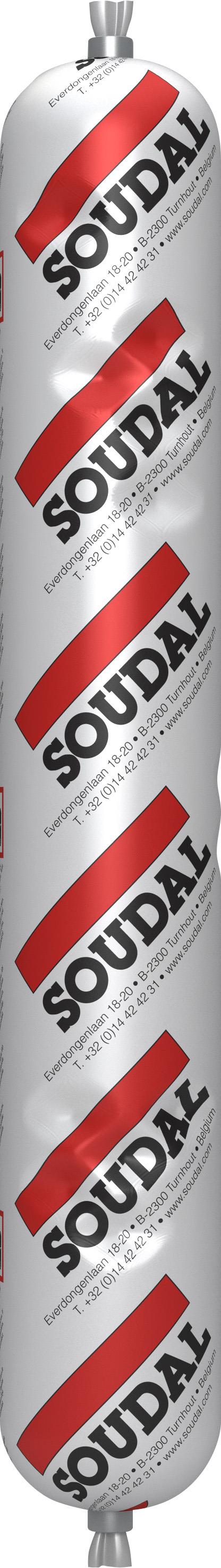 Soudal Silikon Silirub N 12,5E transparent 600ml Schlauchbeutel