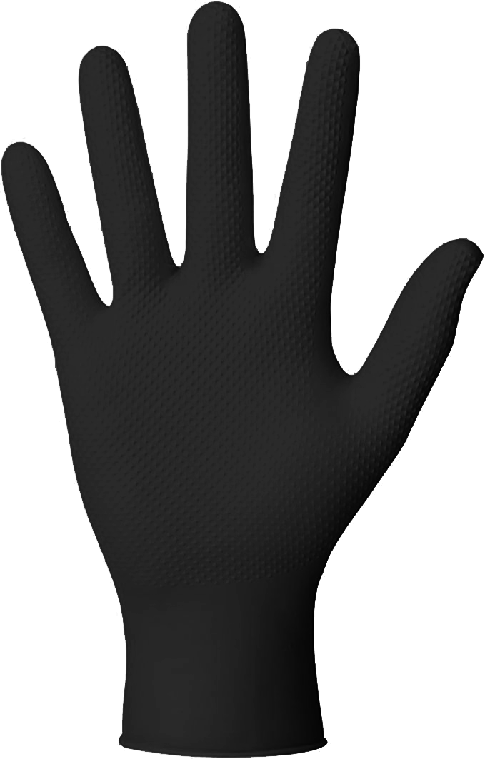 StellarGrip Black Einweghandschuh aus Nitril