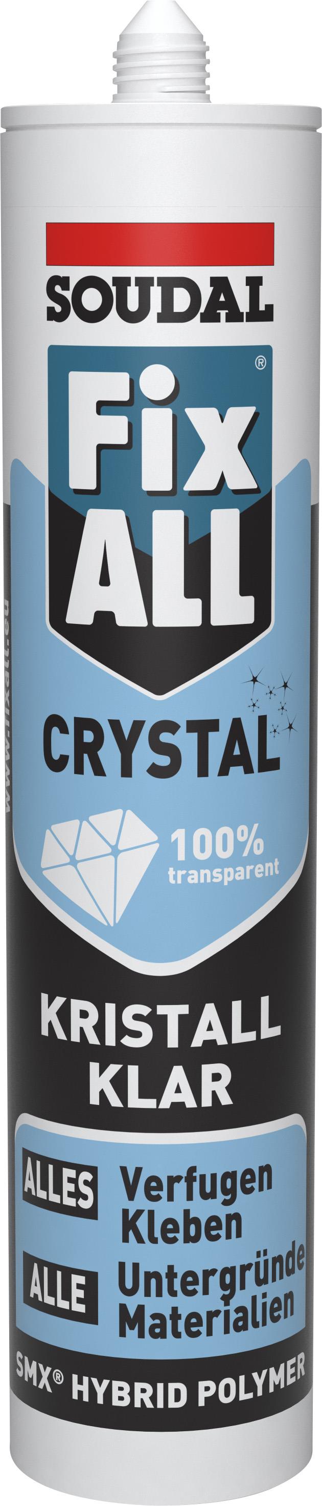 Soudal Fix All Crystal kristallklar 300ml Kartusche